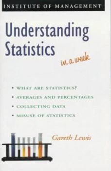 Paperback Understanding Statistics in a Week (Successful Business in a Week) Book