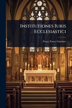 Paperback Institutiones Iuris Ecclesiastici [Latin] Book