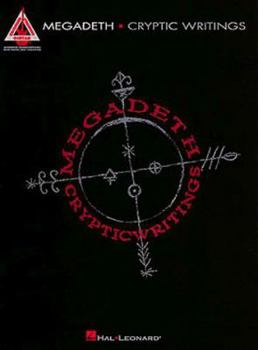 Paperback Megadeth - Cryptic Writings Book