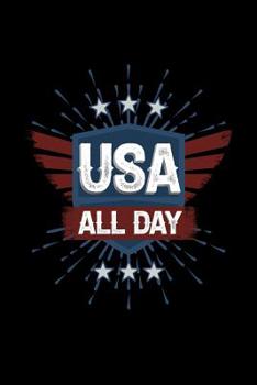 USA All Day: 120 Pages, Soft Matte Cover, 6 x 9