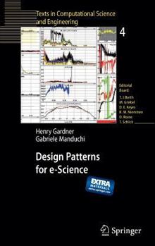 Hardcover Design Patterns for E-Science Book