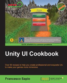 Paperback Unity UI Cookbook Book