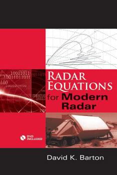 Hardcover Radar Equation Hb Book