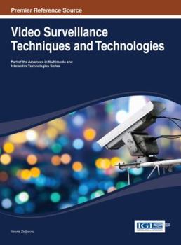 Hardcover Video Surveillance Techniques and Technologies Book
