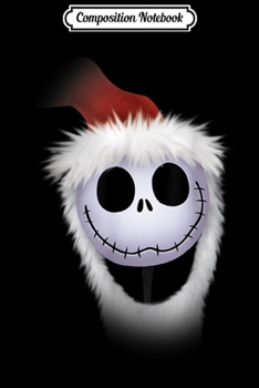 Paperback Composition Notebook: Disney Nightmare Before Christmas Jack Santa Journal/Notebook Blank Lined Ruled 6x9 100 Pages Book