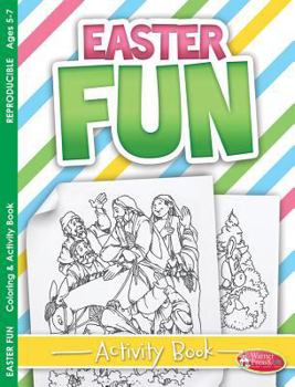 Paperback Easter Coloring & Activity Bk Book
