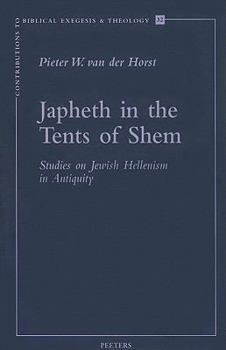 Paperback Japheth in the Tents of Shem: Studies on Jewish Hellenism in Antiquity Book