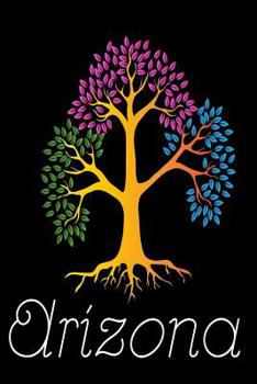 Paperback Arizona: Tree Of Life AZ US Home State Gift Sketchbook Book