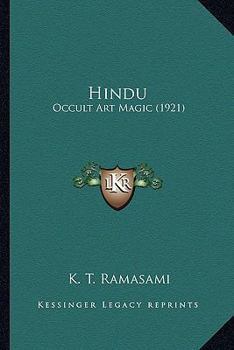 Paperback Hindu: Occult Art Magic (1921) Book