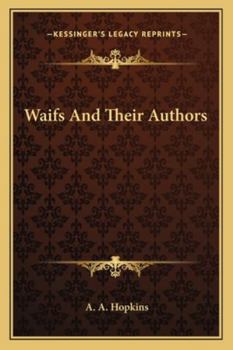 Paperback Waifs And Their Authors Book