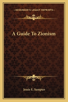Paperback A Guide To Zionism Book