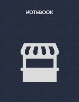 Notebook: Lined Notebook 100 Pages (8.5 x 11 inches), Used as a Journal, Diary, or Composition book - Shop