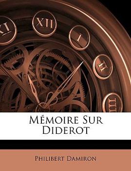 Paperback Mémoire Sur Diderot [French] Book