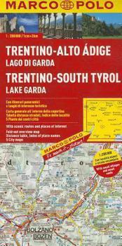 Map Trentino-South Tyrol, Lake Garda Marco Polo Map (Marco Polo Maps) Book