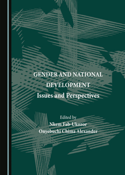 Hardcover Gender and National Development: Issues and Perspectives Book