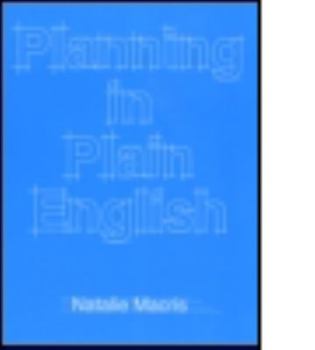 Paperback Planning in Plain English: Writing Tips for Urban and Environmental Planners Book