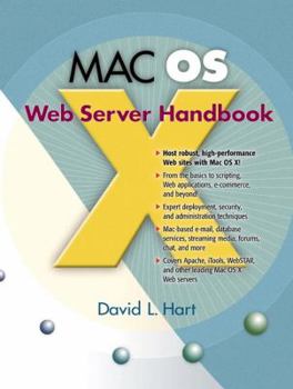 Paperback Mac OS X Web Server Handbook Book