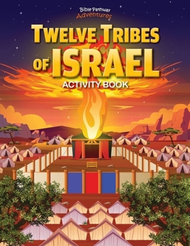 Paperback Twelve Tribes of Israel Activity Book