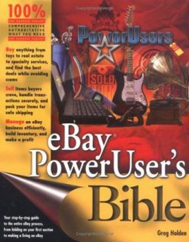 Paperback eBay PowerUser's Bible Book