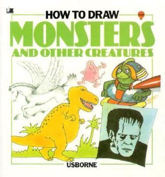 Library Binding How to Draw Monsters and Other Creatures Book