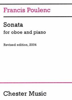 Paperback Sonata for Oboe and Piano [With Oboe Part Booklet] Book