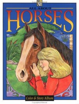 Paperback All about Horses Book