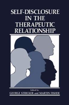 Paperback Self-Disclosure in the Therapeutic Relationship Book
