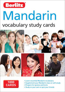 Cards Berlitz Language: Mandarin Study Cards Book