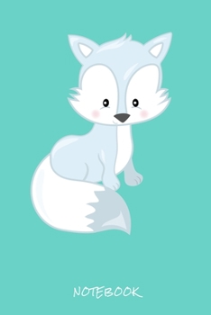 Paperback Notebook: Polar fox / fox A5 I 120 pages I Dotgrid diary I notebook I food tutorials I diet notebook I recipe book