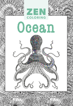 Paperback Zen Coloring: Ocean Book