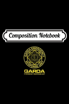 Paperback Composition Notebook: Ireland Irish Police Swat Garda ERU Journal/Notebook Blank Lined Ruled 6x9 100 Pages Book