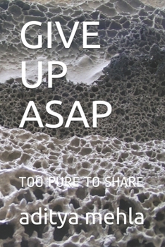 Paperback Give Up ASAP Book