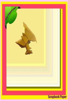 Paperback Scrapbook Paper: Easy Origami Paper Book