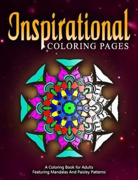 Paperback INSPIRATIONAL COLORING PAGES - Vol.8: adult coloring pages Book