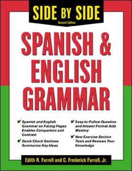 Paperback Side-By-Side Spanish and English Grammar Book