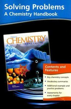 Paperback Chemistry: Matter & Change, Solving Problems - A Chemistry Handbook Book