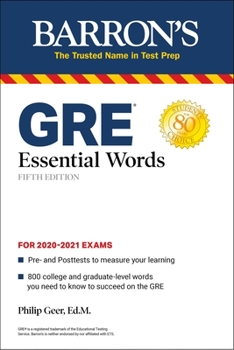 Paperback GRE Essential Words Book
