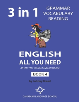 Paperback English - All You Need - Book 4: An Easy Fast Compact English Course - Boo 4 Book