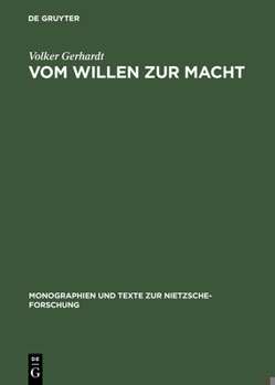 Hardcover Vom Willen Zur Macht [German] Book