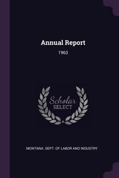 Paperback Annual Report: 1963 Book