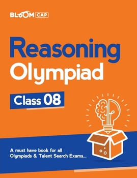 Paperback Bloom CAP Reasoning Olympiad Class 8 Book