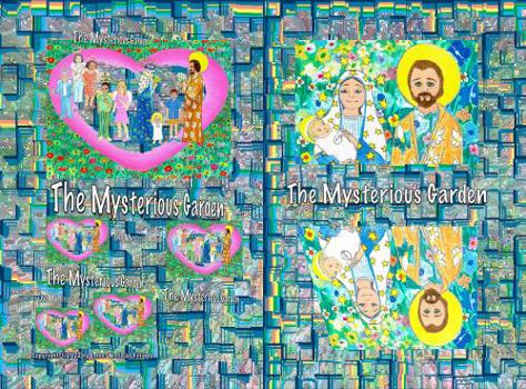 The Mysterious Garden Lined Notebook Journal, Holy Family Reflection Cover Artwork
