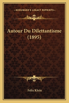 Autour Du Dilettantisme