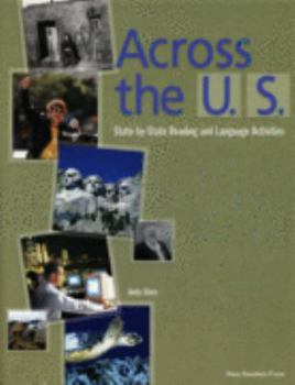 Paperback Across the U.S.: State-by-state Reading and Language Activities Book