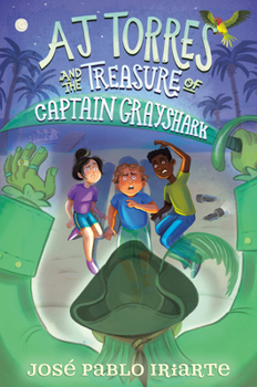 Paperback Aj Torres and the Treasure of Captain Grayshark Book
