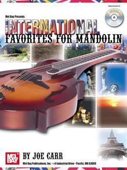 Paperback International Favorites for Mandolin [With CD] Book