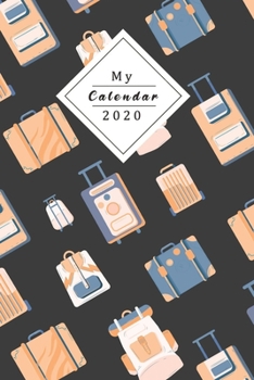 Paperback My Calendar 2020: Your Own Weekly, Monthly And Yearly Planner For 2020 With Beautiful Design Book