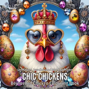 Chic Chickens: Bejewelled Chicken Colouring Book (Crowned Creatures)