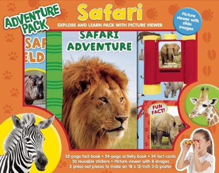 Hardcover Adventure Pack: Safari Book