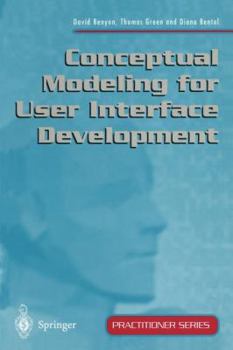 Paperback Conceptual Modeling for User Interface Development Book